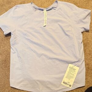 lululemon athletica Light Purple Short Sleeve Tee